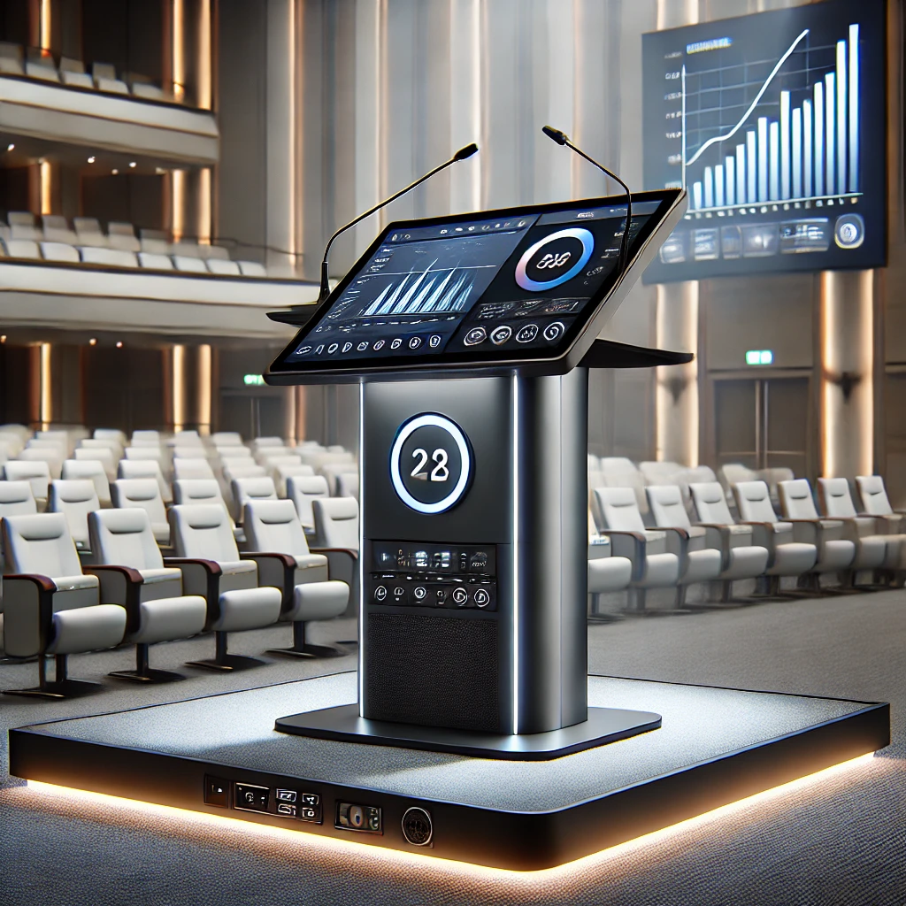 AV in Auditorium Smart Podium